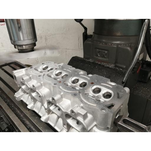 Facing / Skimming 4 cylinder Head