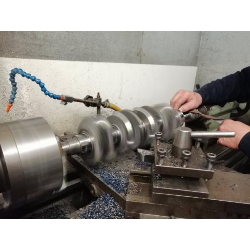 crankshaft knife edging