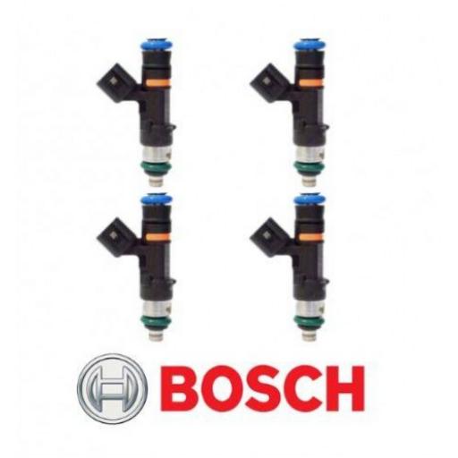 Genuine Bosch 0280158117 EV14 EV6 52lb 550cc Fuel Injectors (set of 4)