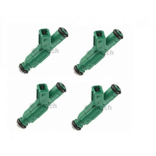 Genuine BOSCH 0280155968 Fuel Injector 0 280 155 968 (set of 4)